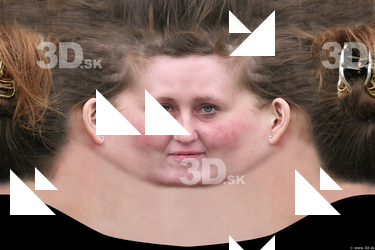 Female head texture