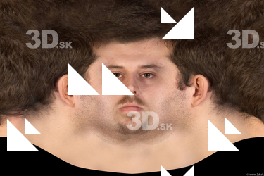 Male head texture