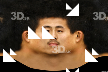 Male head texture