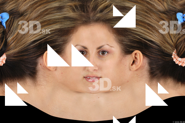 Female head texture