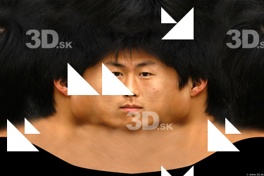 Male head texture