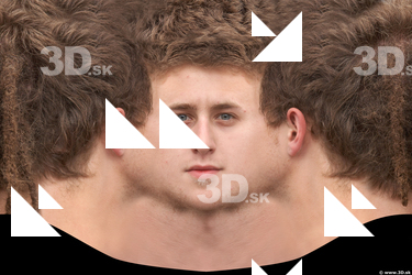 Male head texture