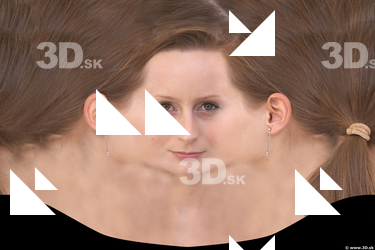 Female head texture