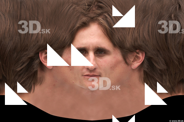 Male head texture