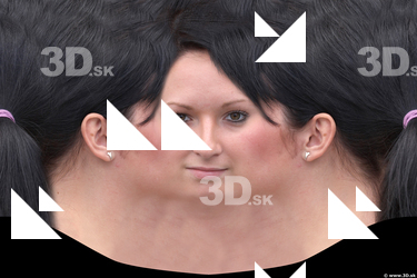 Female head texture