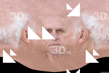 Male head texture