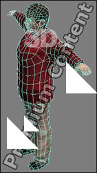 3D Model White Woman # 11