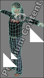 3D Model White Woman # 13