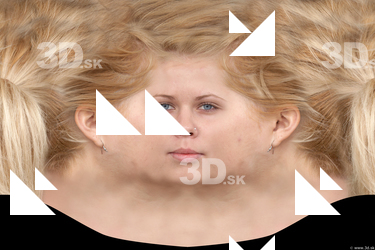Female head texture
