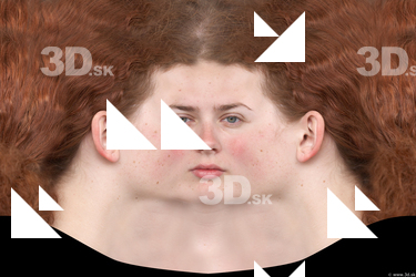 Female head texture
