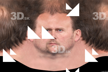 Male head texture