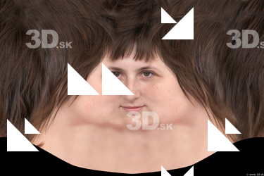 Female head texture