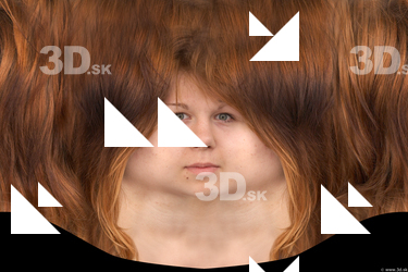 Female head texture