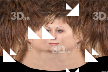 Female head texture