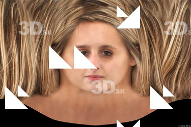 Female head texture