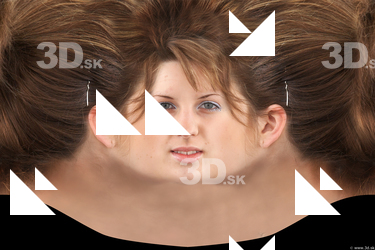 Female head texture