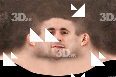 Male head texture
