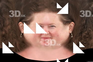 Female head texture
