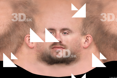 Male head texture