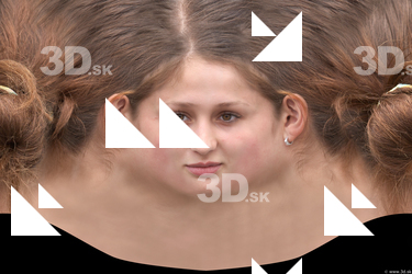 Female head texture