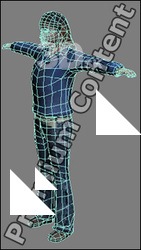 3D Model White Woman # 15