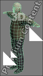 3D Model White Man # 25