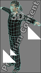 3D Model White Woman # 16