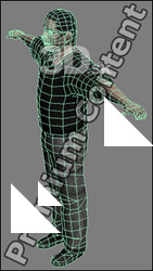 3D Model White Man # 26