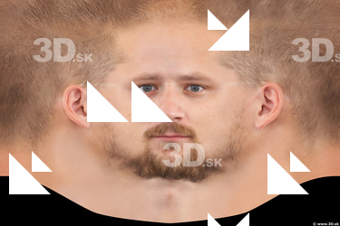 Male head texture