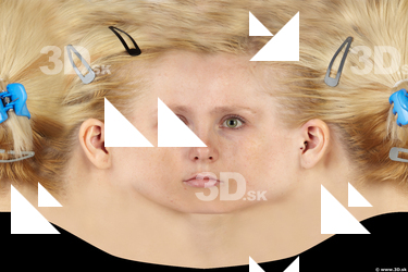 Female head texture