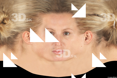 Female head texture