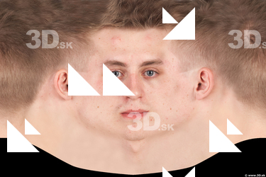 Male head texture