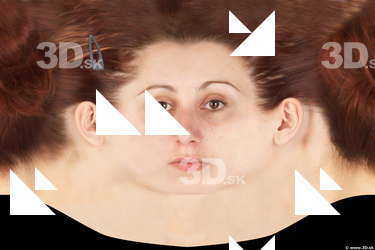 Female head texture