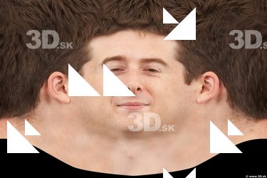 Male head texture