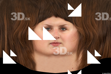 Female head texture