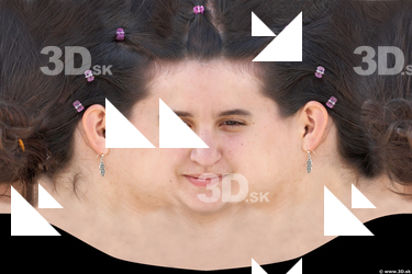 Female head texture
