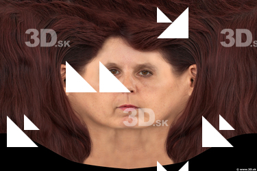 Female head texture