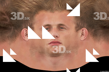 Male head texture
