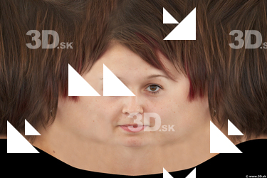 Female head texture