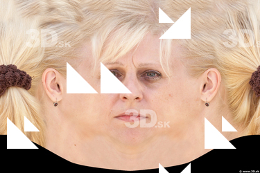 Female head texture