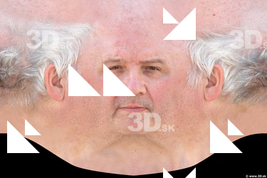 Male head texture