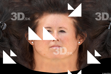 Female head texture