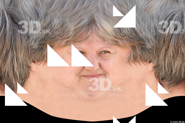Female head texture