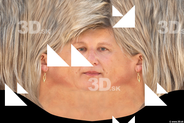 Female head texture