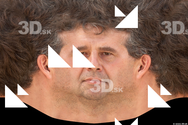 Male head texture