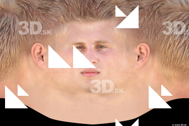 Male head texture