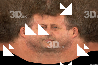 Male head texture