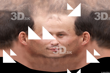 Male head texture