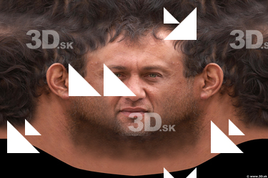 Male head texture