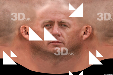 Male head texture
